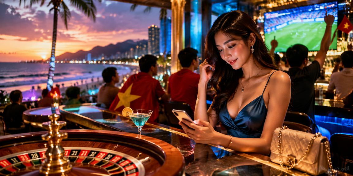 Màn hình điện thoại hiển thị trang nạp tiền VND tại sòng cược trực tuyến Việt Nam